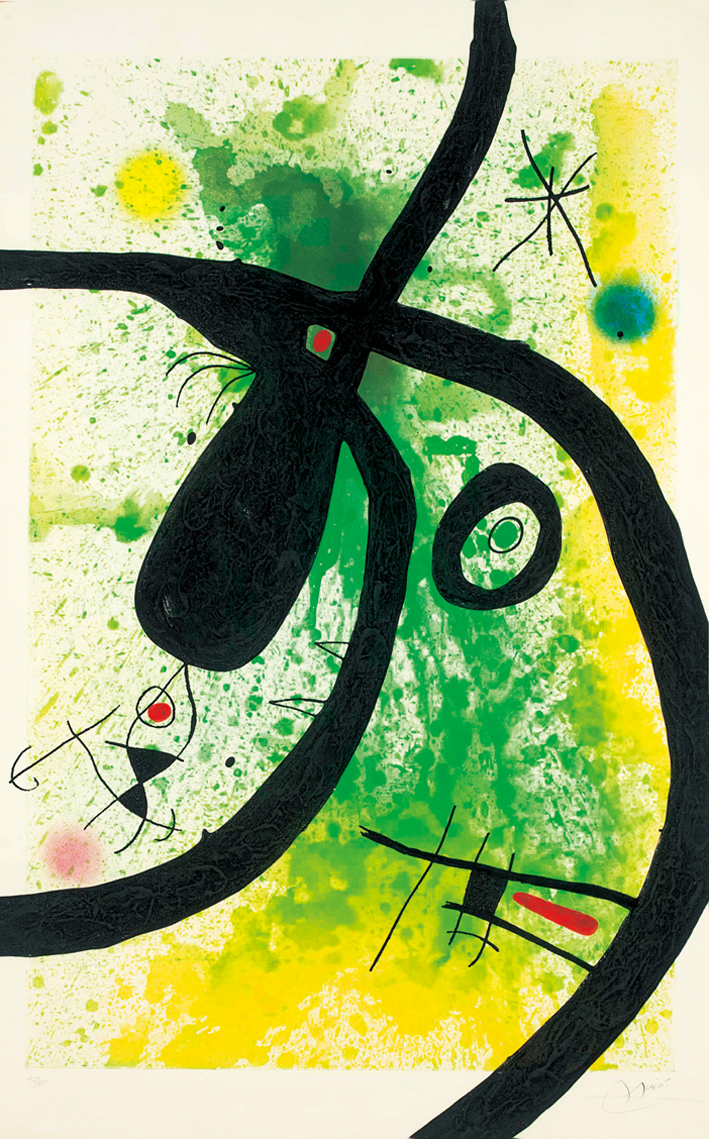  胡安·米罗 Joan Miró ——猎人的章鱼